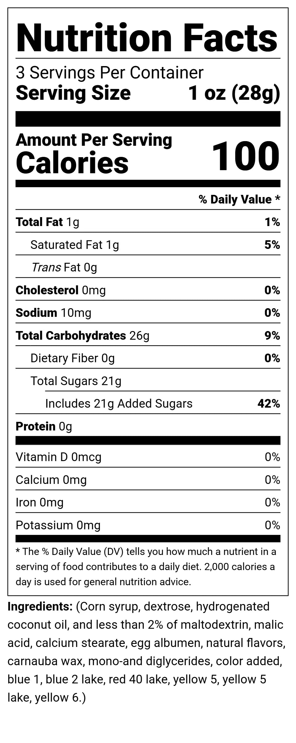 Freeze dried Candy Sliders 