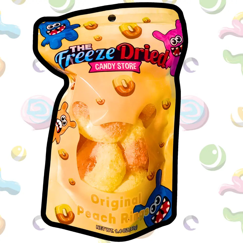 Freeze Dried Peach Rings 