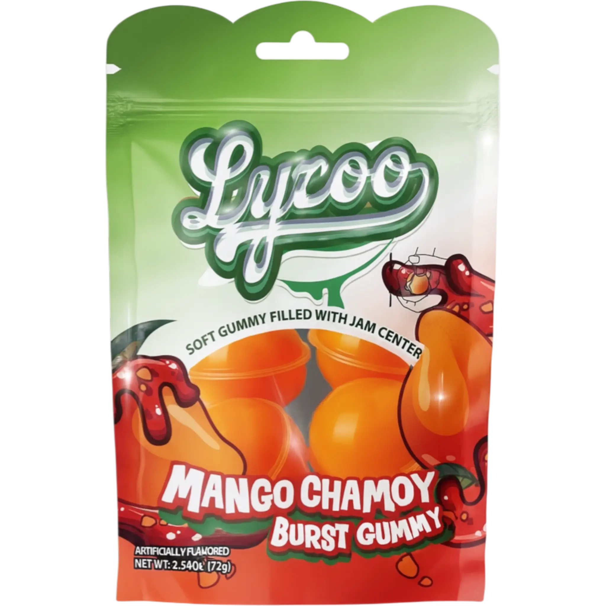 Lyzoo Mango Chamoy Gummy Cow Crack Wholesale