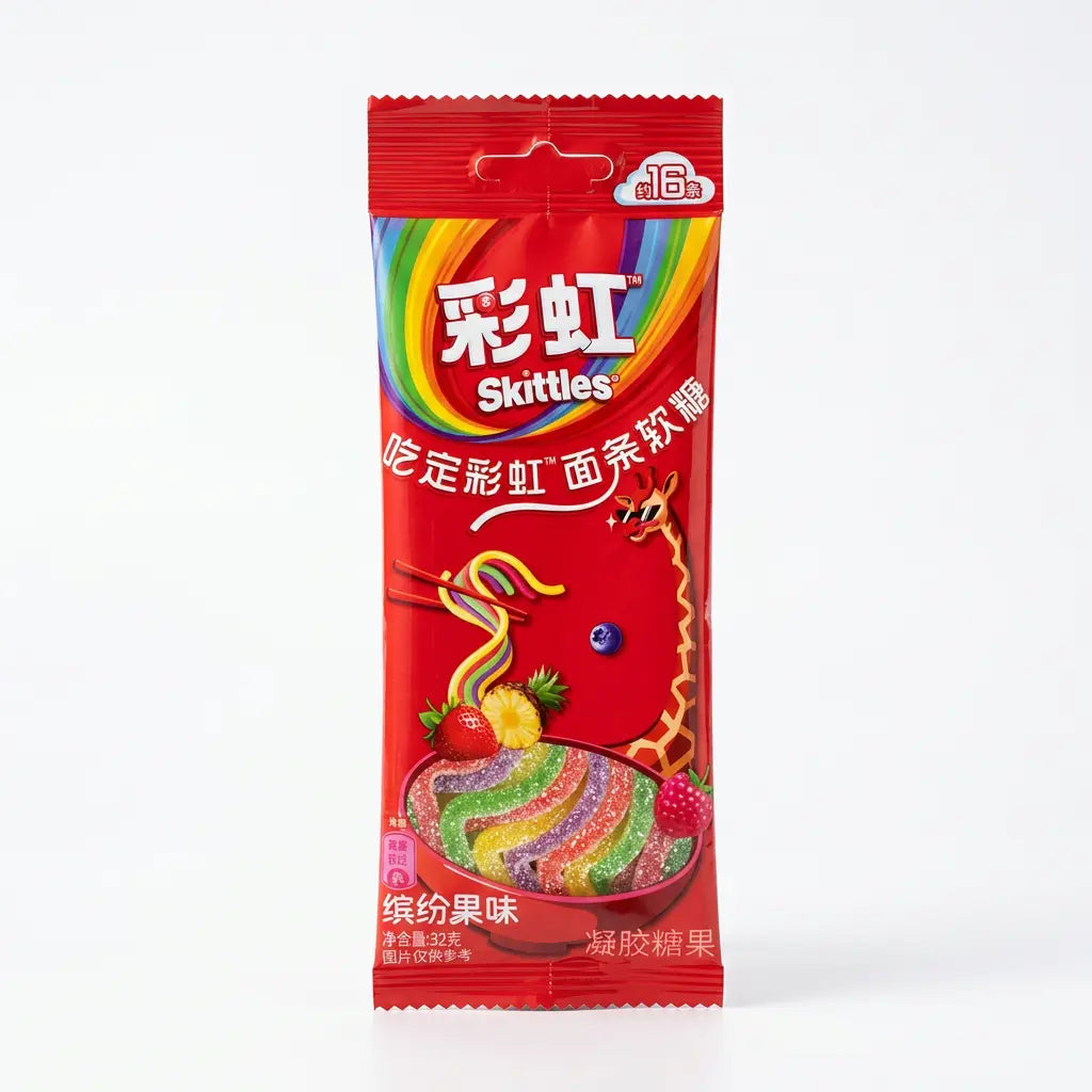 Skittles Gummy Noodles (32g) (China) 