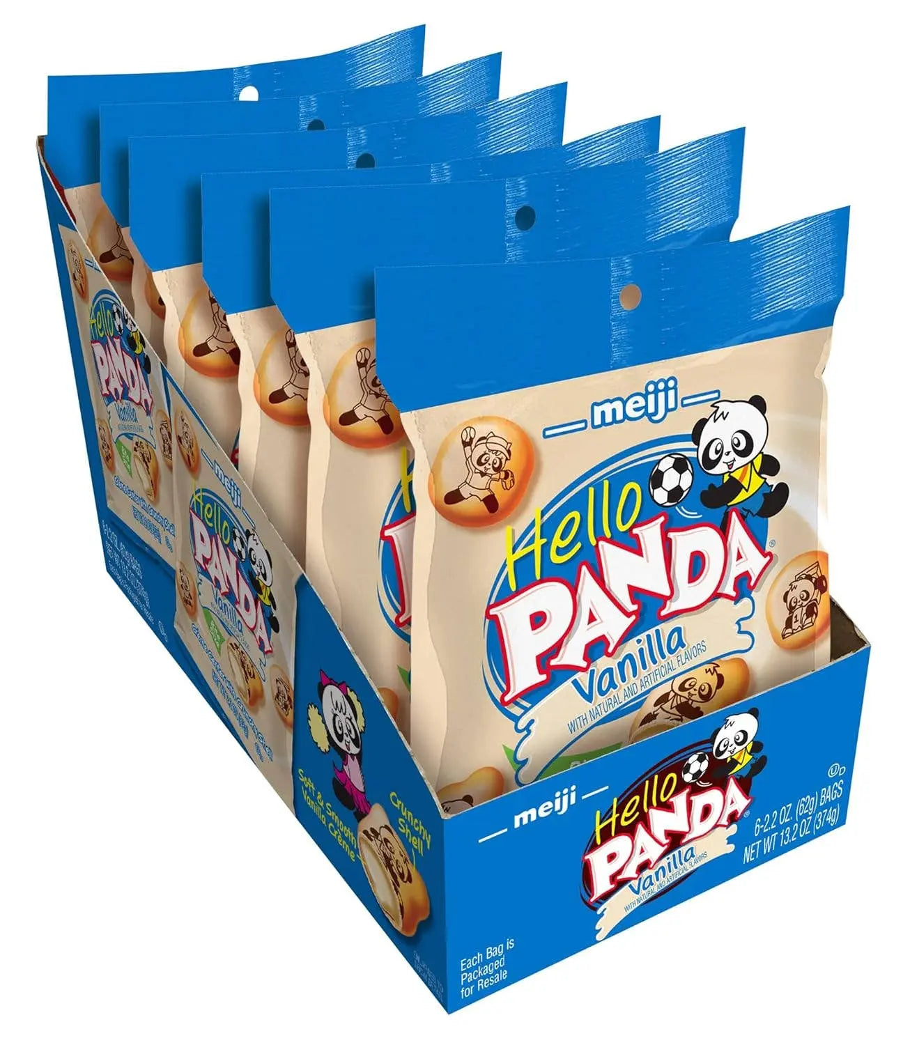 Hello Panda Vanilla Cookies 2.2 Ounce Bag Long Island Candy Factory