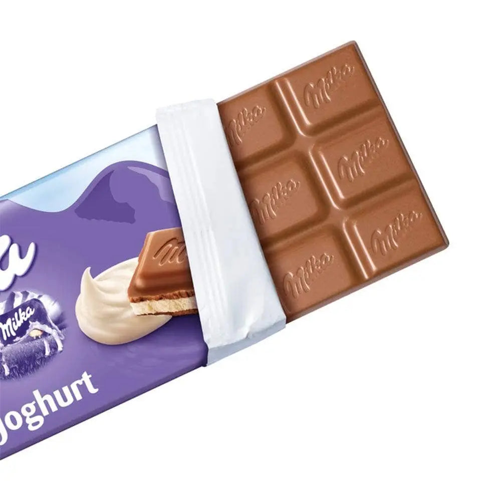 Milka Chocolate Bar Yogurt 100 g Snacky Candy