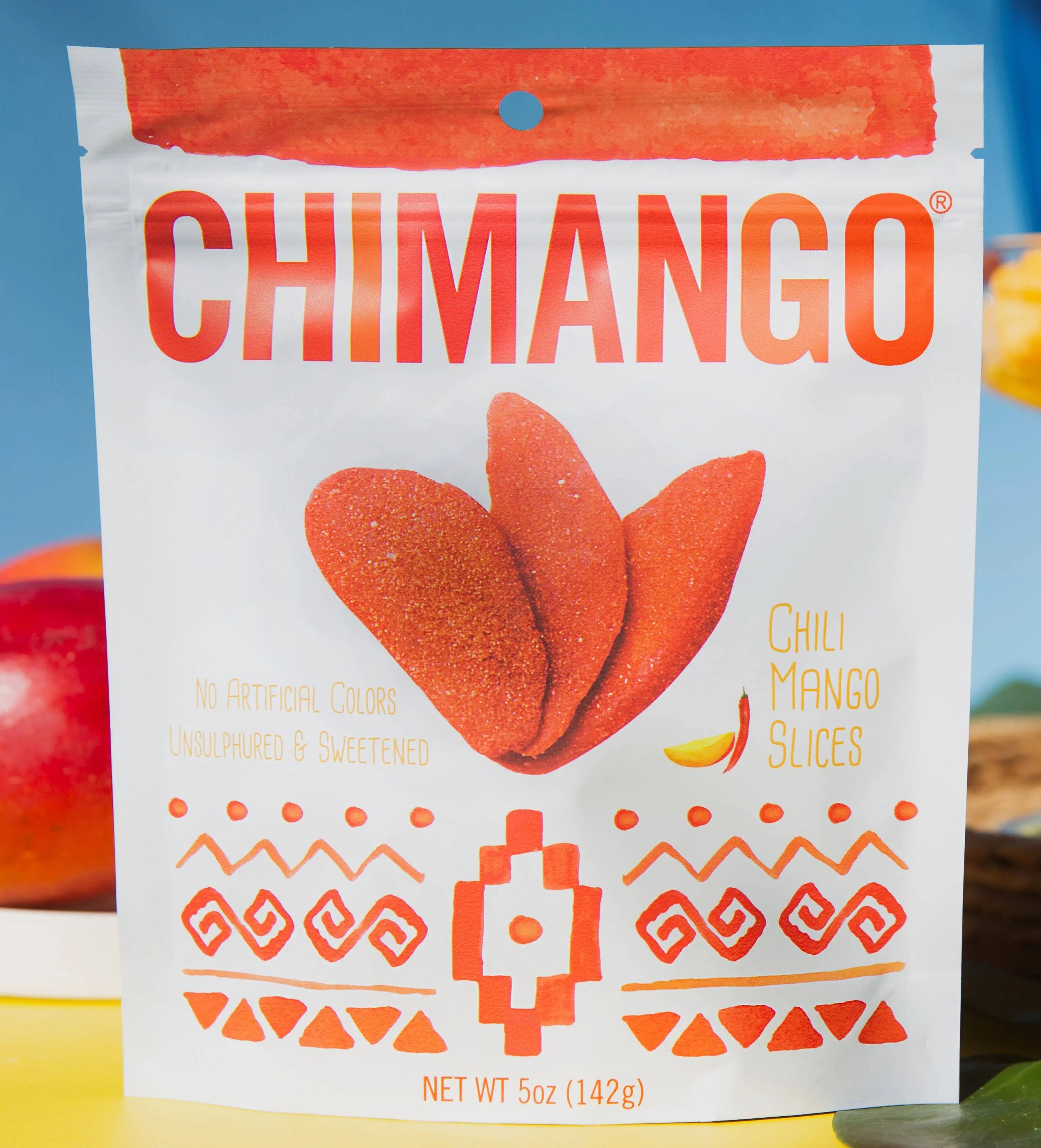 Chimango Chili Mango Slices 5oz. CHIMANGO