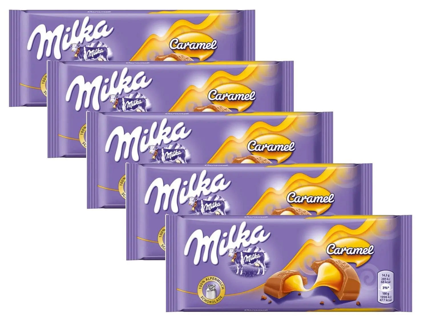Milka Chocolate Bar Toffee Caramel Creme 100 g Snacky Candy