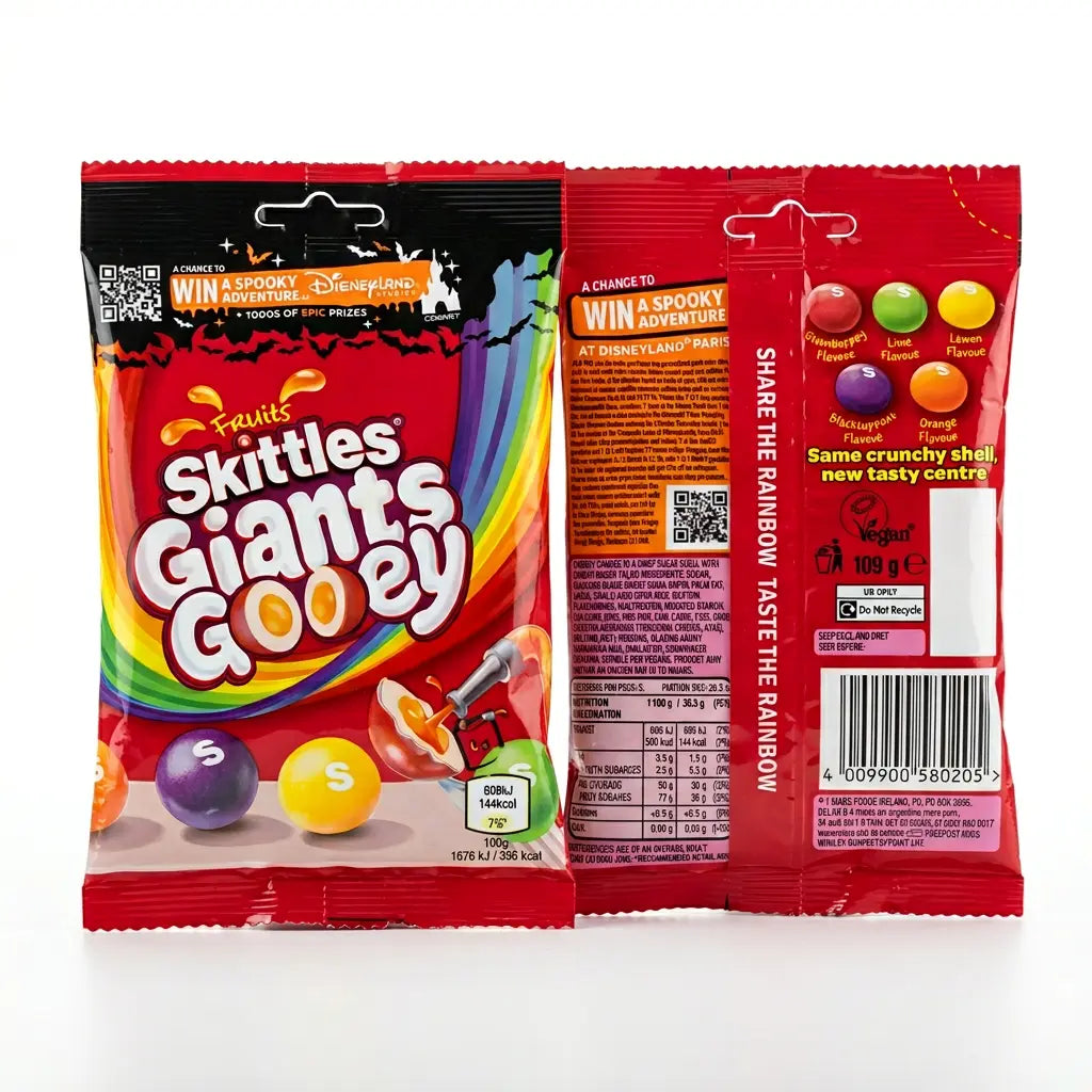 Skittles Giants Gooey (109g) (UK) 