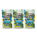Sour Strips - BlueRazz Lemonade Bites - 3 Pack 