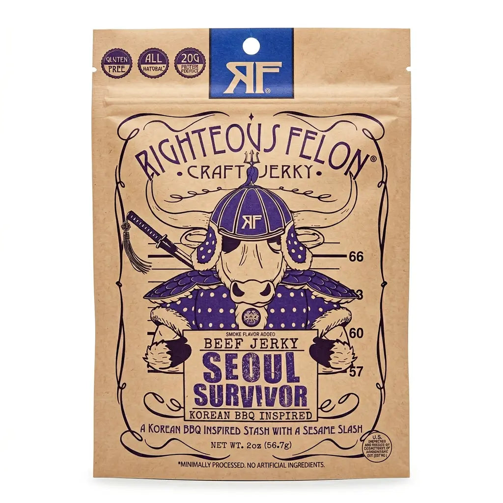 Seoul Survivor Korean BBQ Beef Jerky 2 oz 