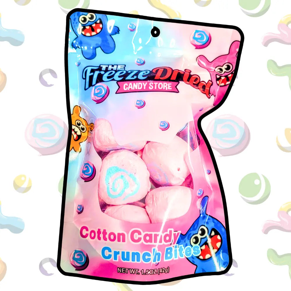 Cotton Candy Crunch Bites 