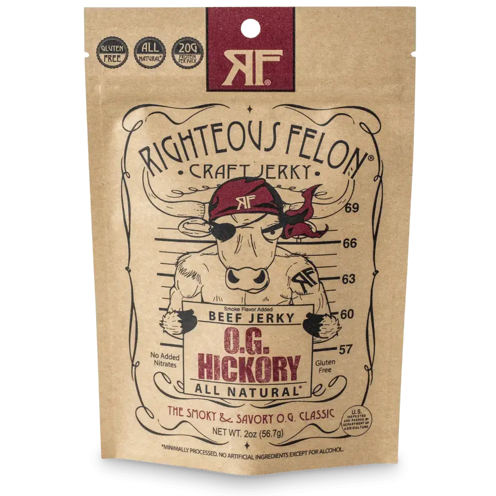 OG Hickory Beef Jerky 2oz 