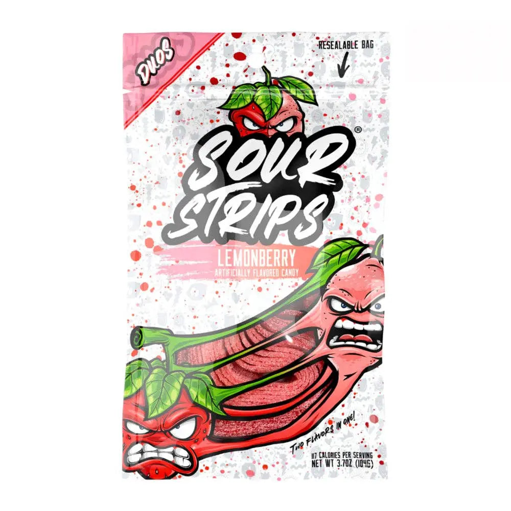 Sour Strips Duos LemonBerry (3.7oz) 