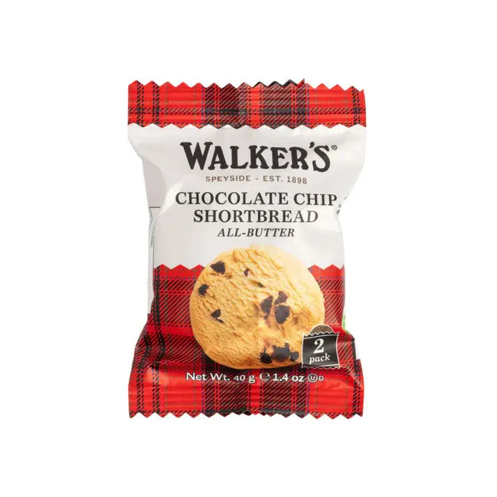 Walkers Chocolate Chip Shortbread 1.4 Oz Long Island Candy Factory